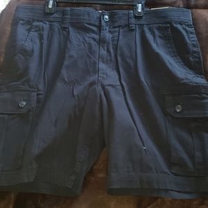 Black Cargo shorts